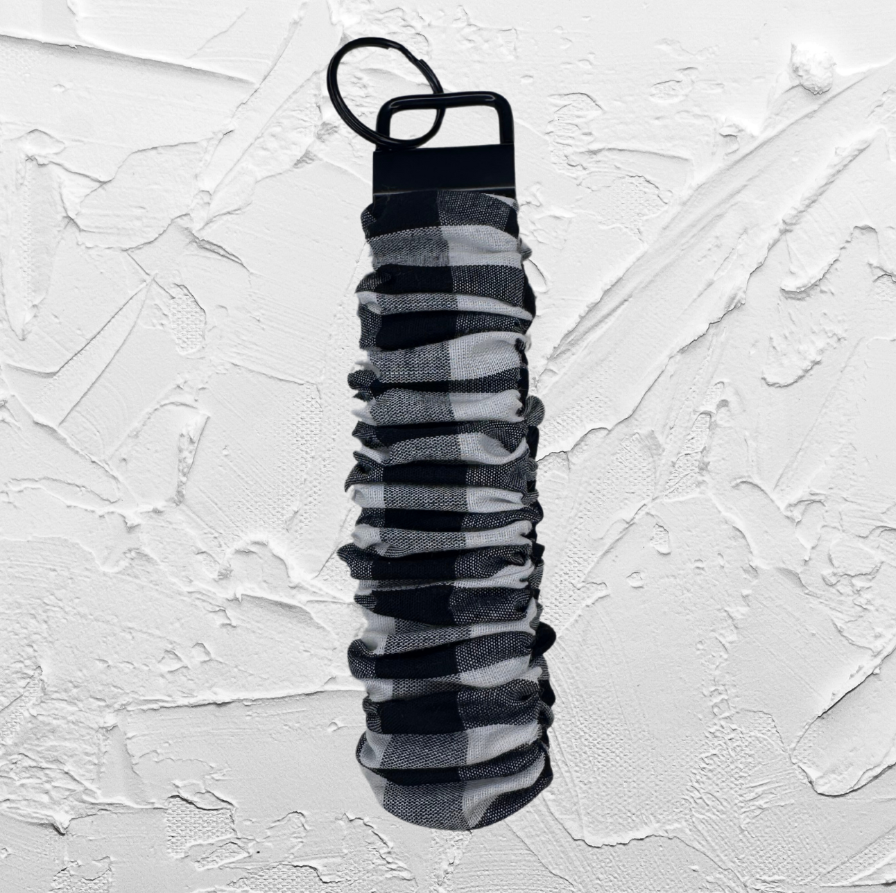 Wristlet - Black Gingham