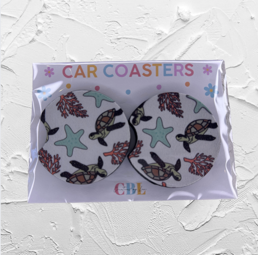 Car coaster - Turtle