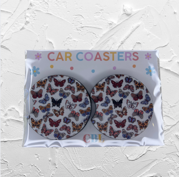 Car coaster - Butterfly’s