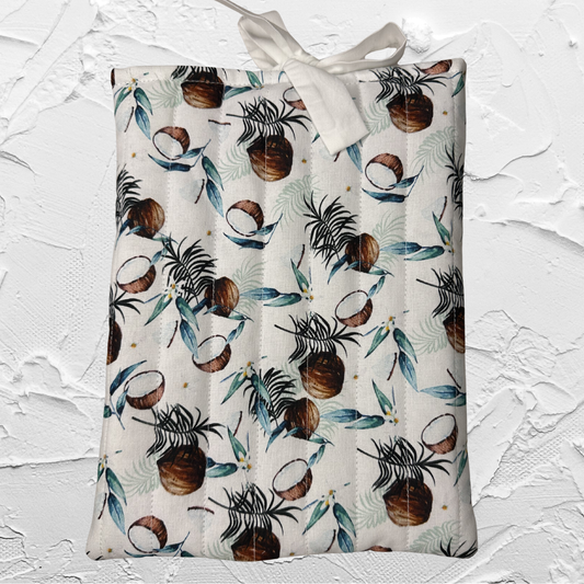 Mini Book sleeve - Coconut