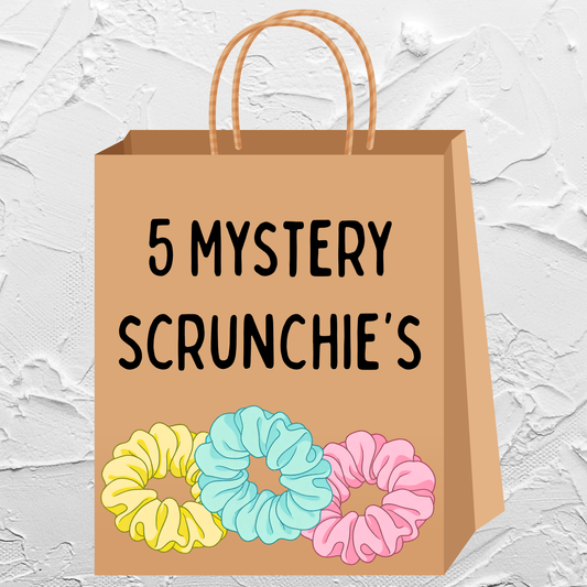 Mystery scrunchie - 5 pack