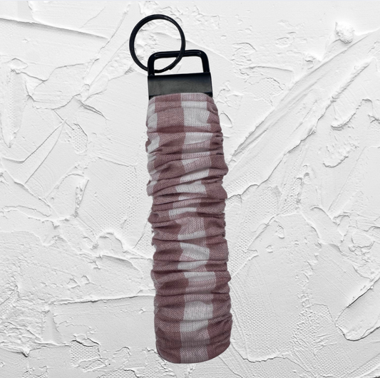 Wristlet - Pink Gingham