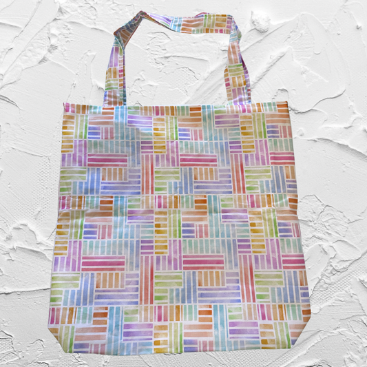 Tote bag - Pastel stripe