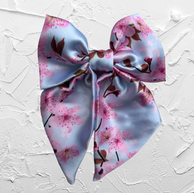 Hair bow - blossom