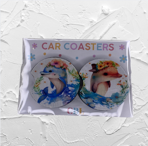 Car coaster - Dolphin