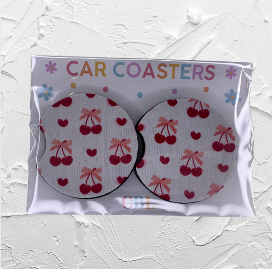 Car coaster - Cherry