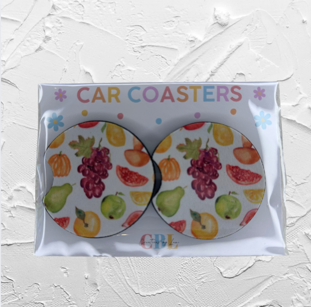 Car coaster - Fruit