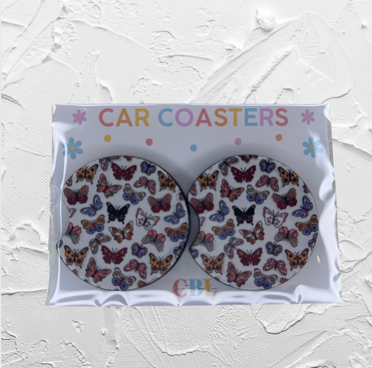 Car coaster - Butterfly’s