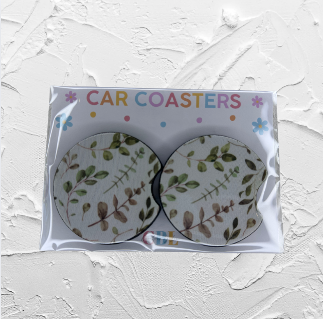 Car coaster - Leaf