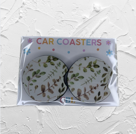 Car coaster - Leaf
