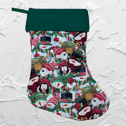 Christmas stocking - Snowman