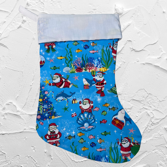 Christmas stocking - Ocean