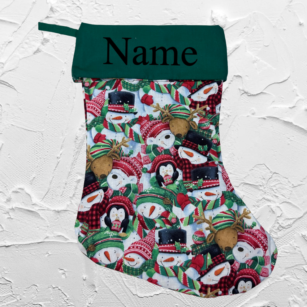 Christmas stocking - Snowman